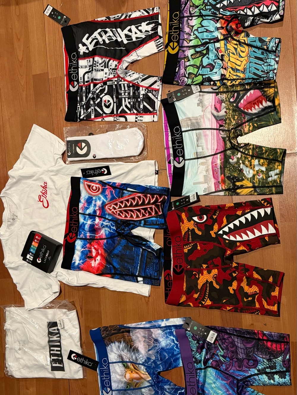 LARGE BOYS ETHIKA VARIETY PACK!  T1